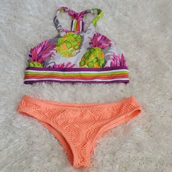 Trina Turk bikini top Size small and forever21 - Picture 1 of 8